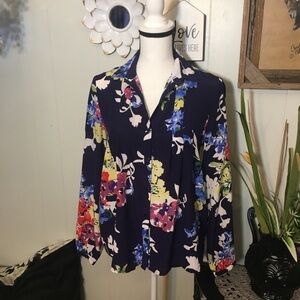 Yumi Kim silk floral blouse
